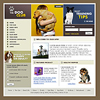Шаблон сайта - Клуб собаководов