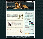 Шаблон сайта - Кошки и собаки