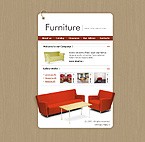 Шаблон для сайта - Салон мягкой мебели