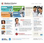 Шаблон сайта - Медицинский центр