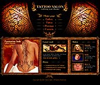 Шаблон сайта - Tattoo salon