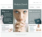 Шаблон сайта - Современная религия