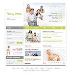Шаблон сайта - Family portal