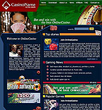 Шаблон сайта - Онлайн казино