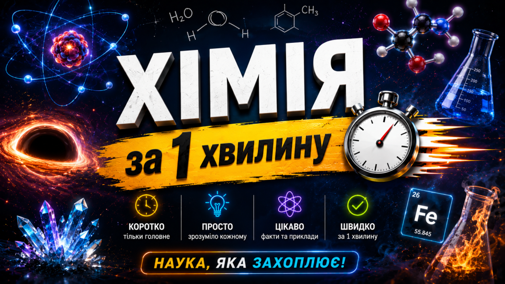 Хімія за 1 хвилину