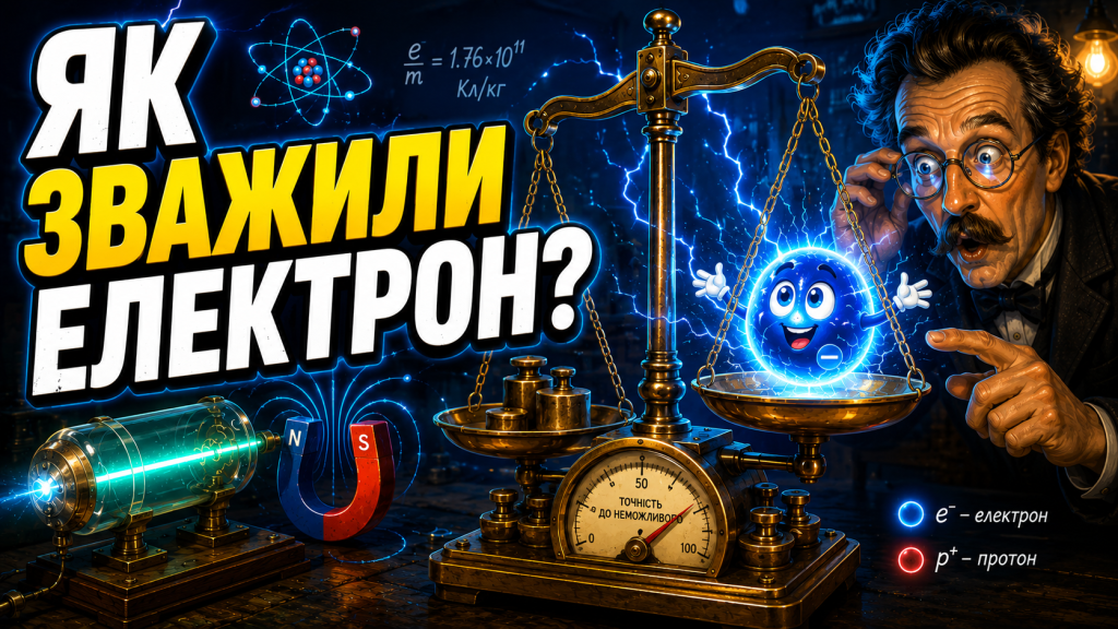 Як зважили електрон