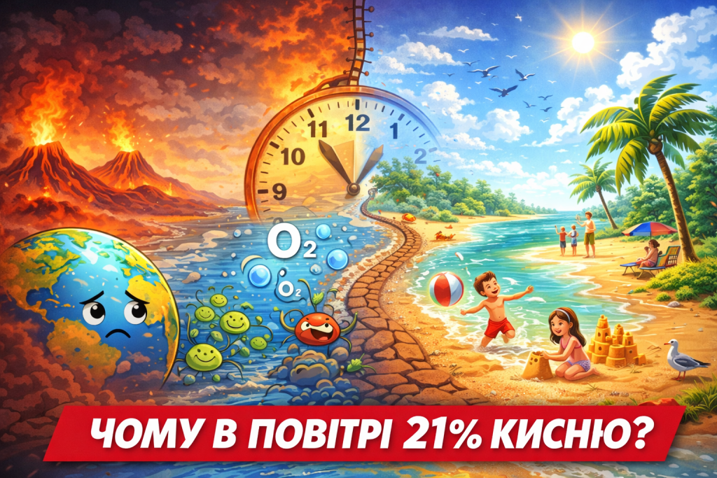Чому земне повітря ідеально підходить для життя?