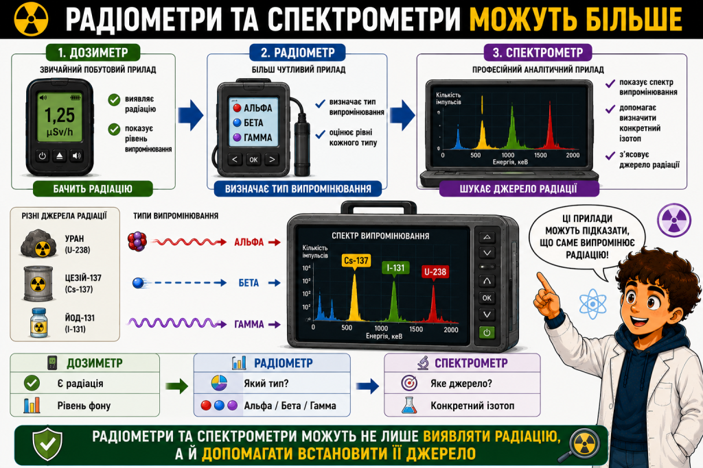 радіометри та спектрометри