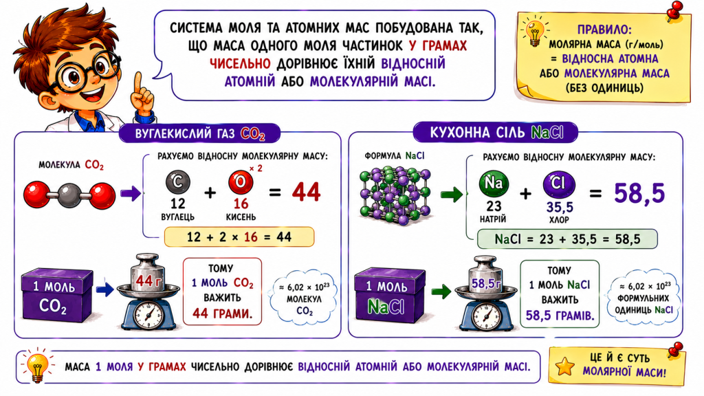 система молів