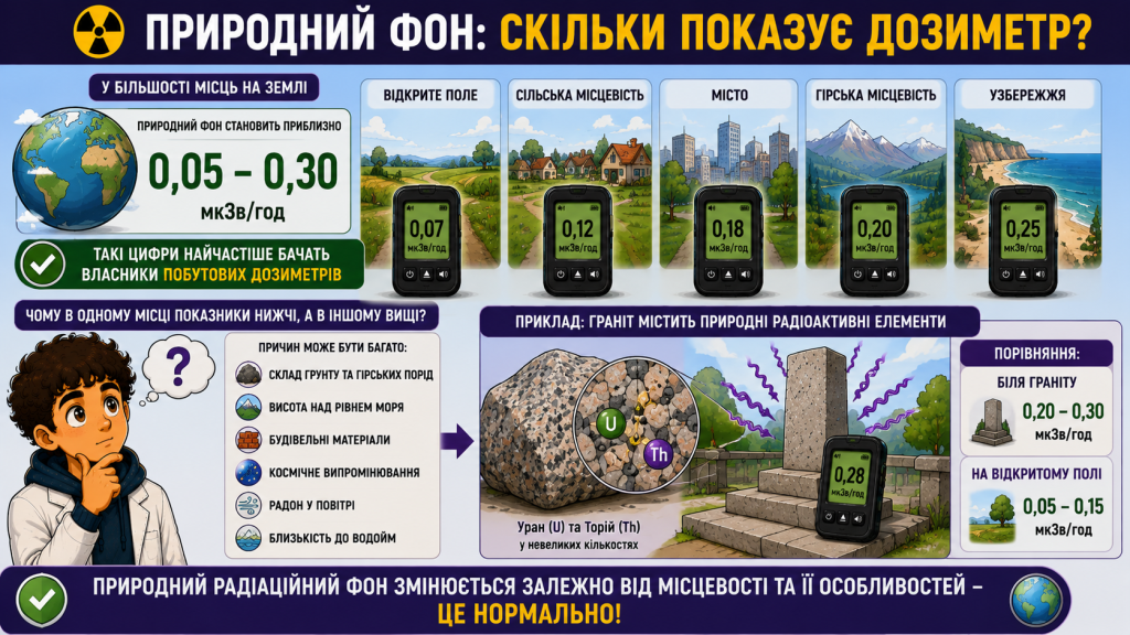 Природний радіаційний фон