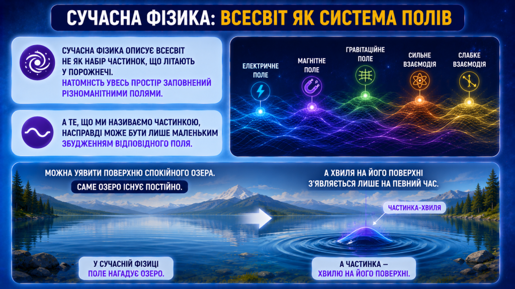 Як сучасна фізика описує поля