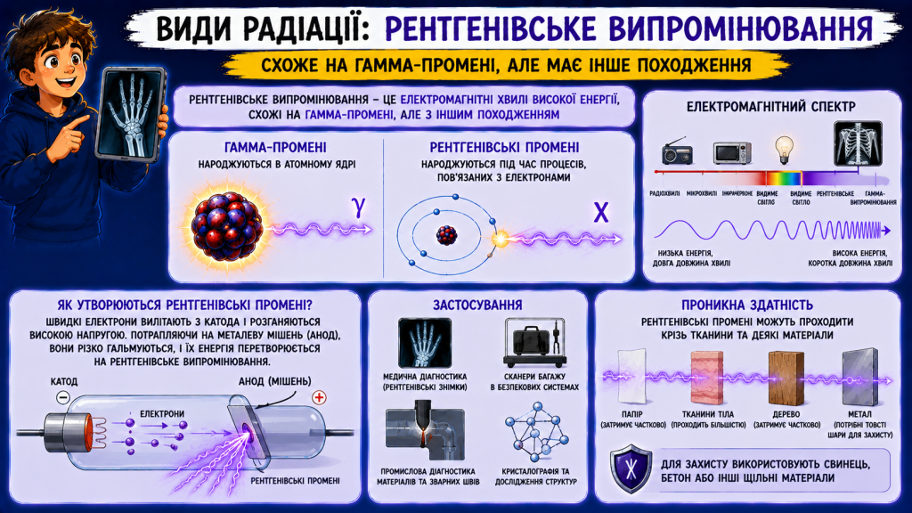 рентгенівське випромінювання