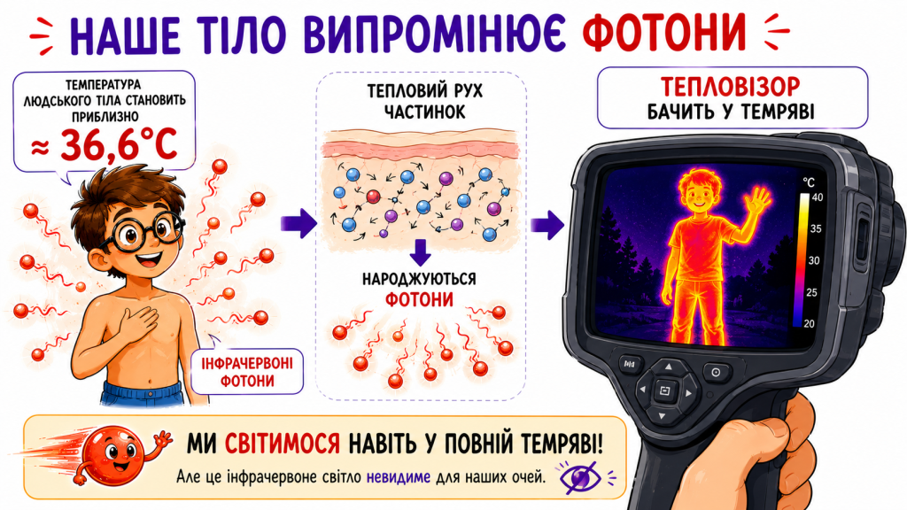 людина і фотон