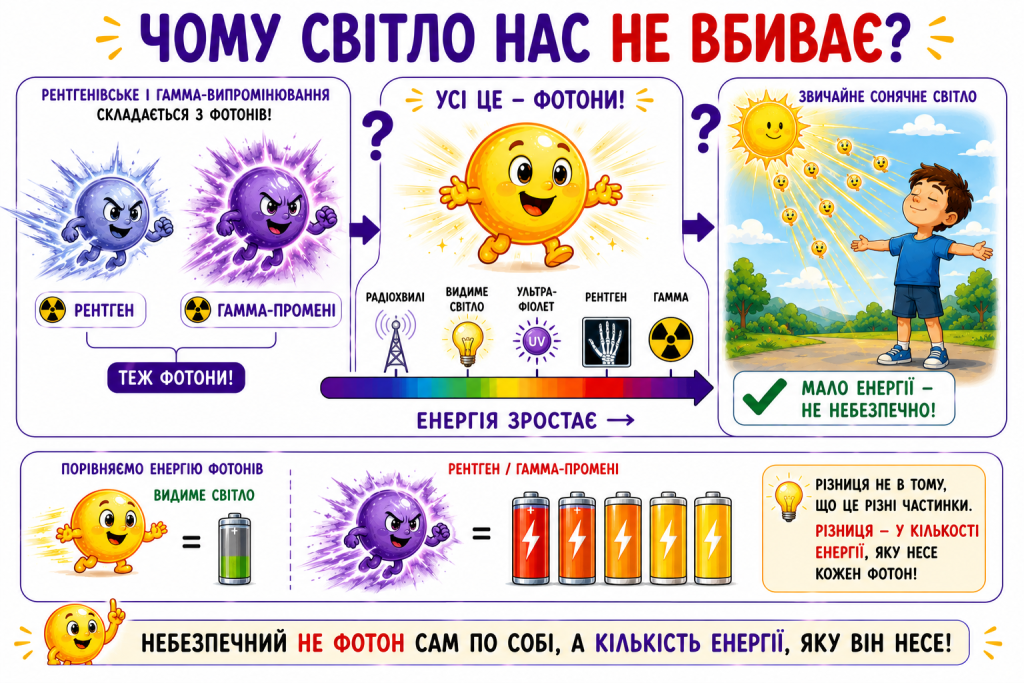 чому світло не вбиває