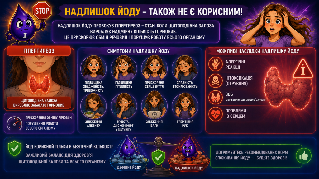 надлишок йоду