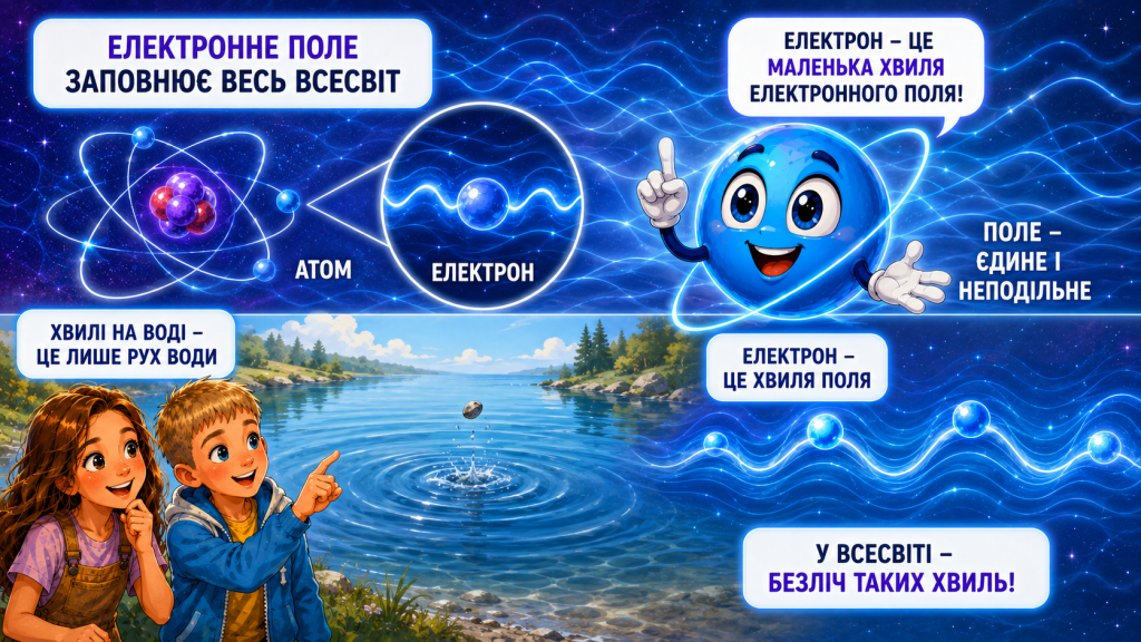Фундаментальні поля: електронне поле