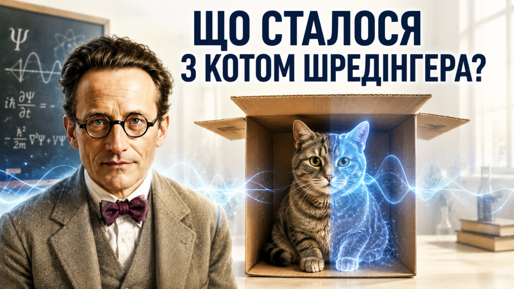 Кіт Шредінгера, або як працює квантовий світ...