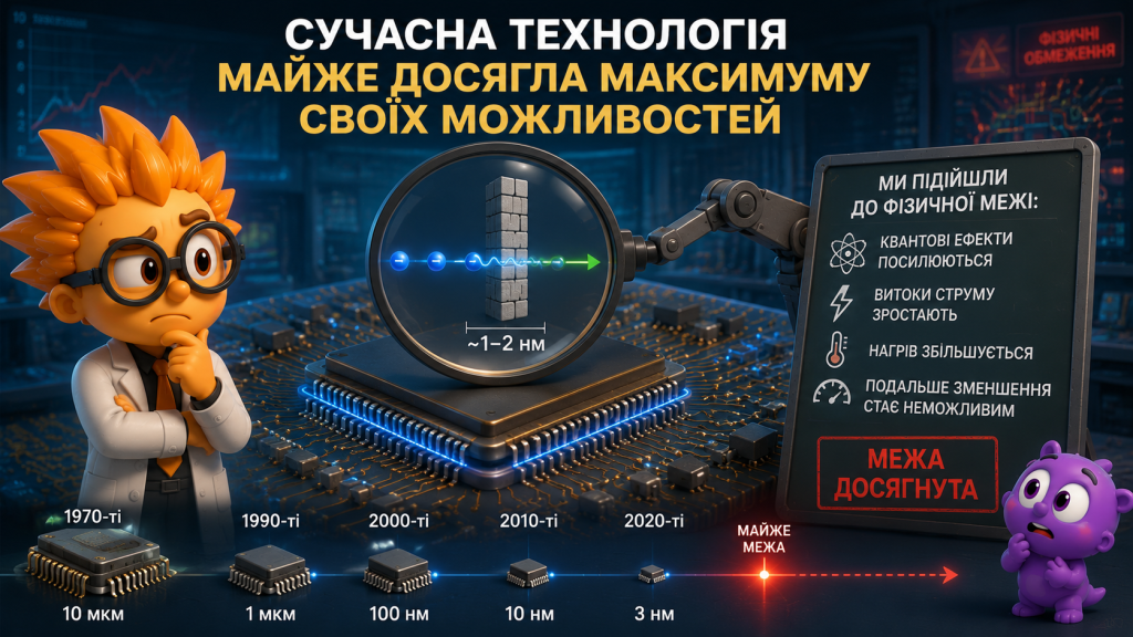 Чому звичайні комп’ютери досягли своїх можливостей