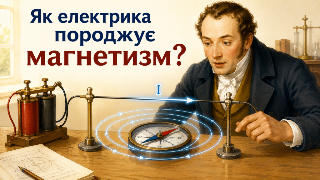 Як Ерстед випадково відкрив електромагнетизм
