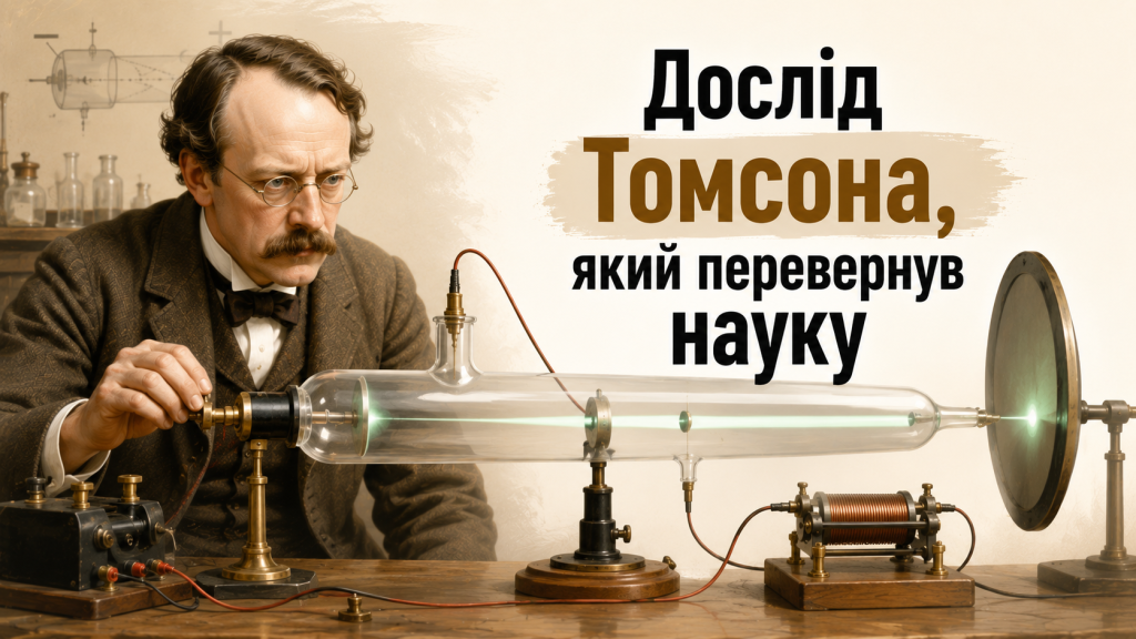 Джозеф Томсон і катодні промені