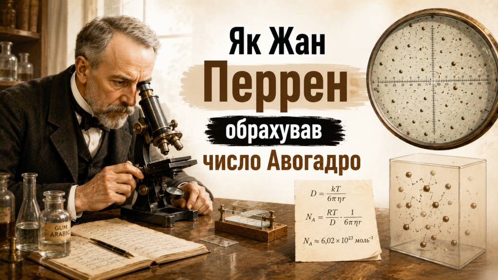 🧪 Як Жан Перрен довів існування атомів