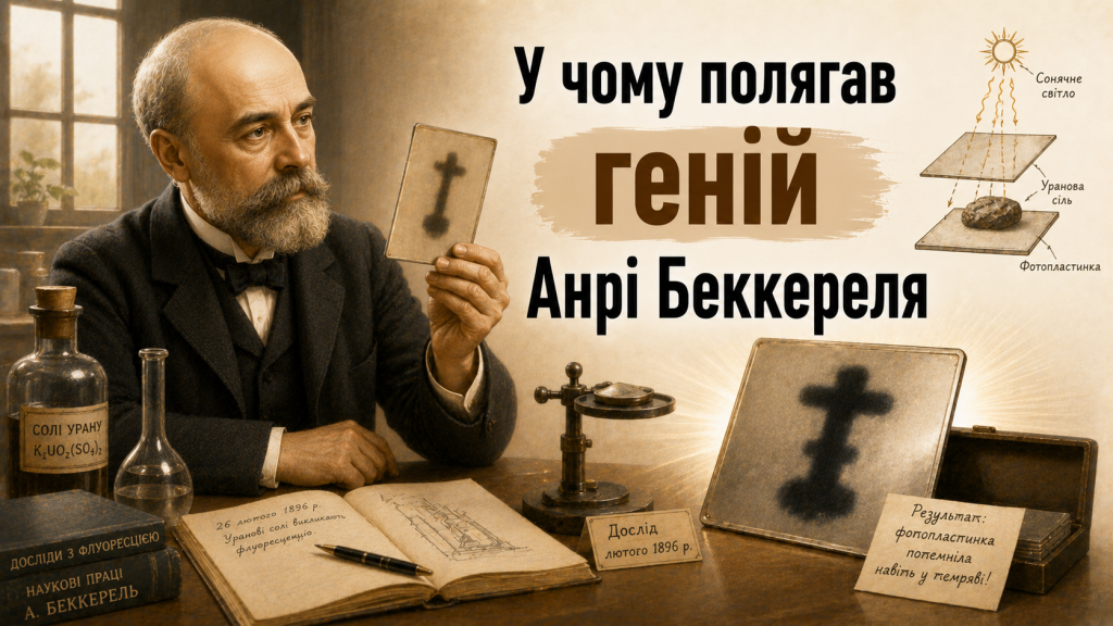 Анрі Беккерель і його геніальна здогадка