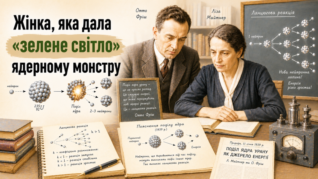 Як Ліза Майтнер дала «зелене світло» ядерному монстру