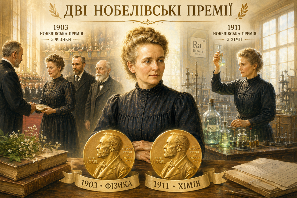 Марія Кюрі і Нобелівська премія