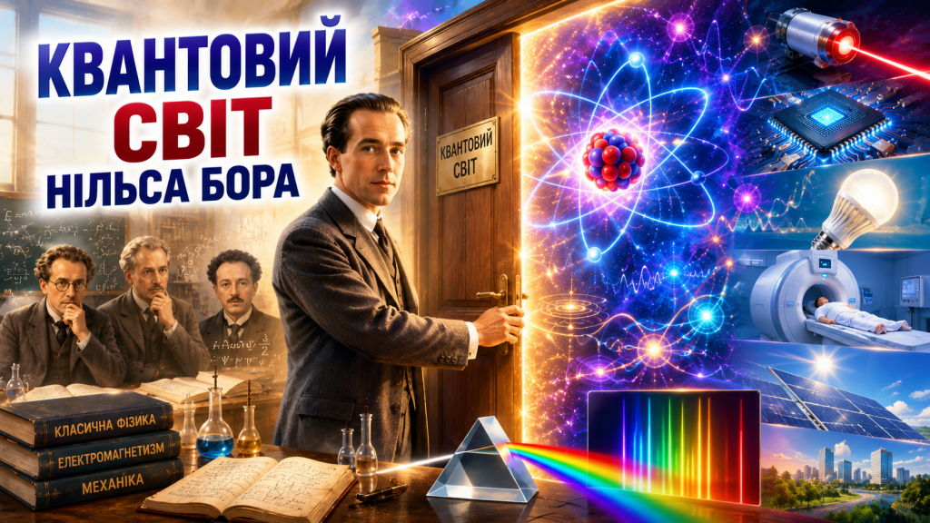 Квантовий світ, який придумав Нільс Бор