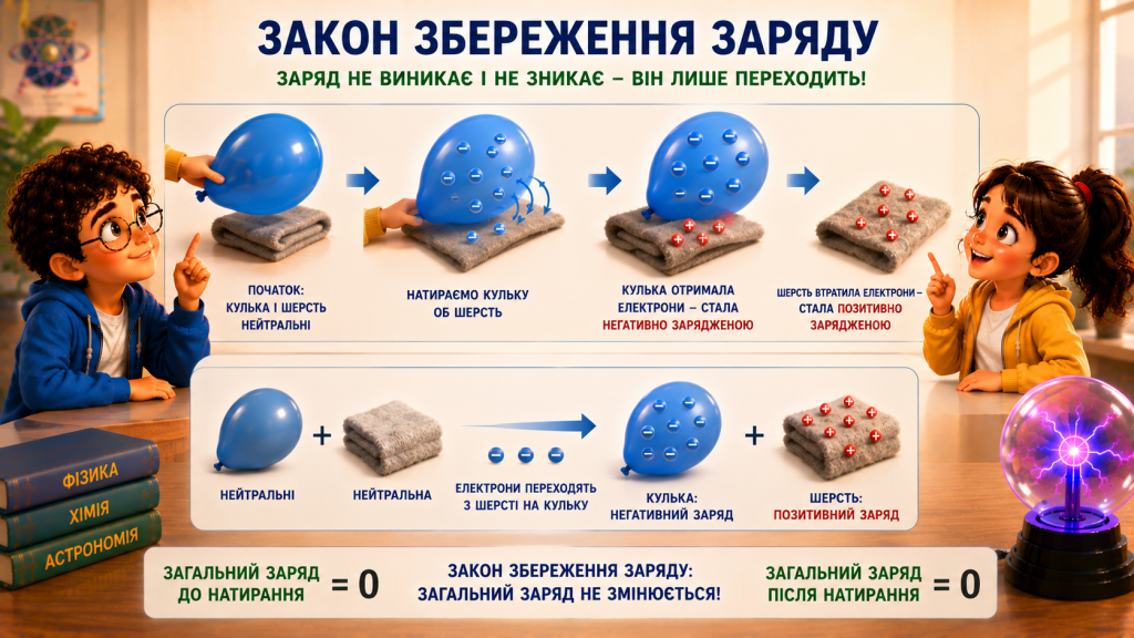Закон збереження заряду