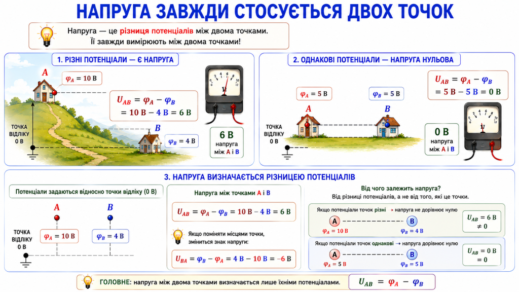 Різниця потенціалів