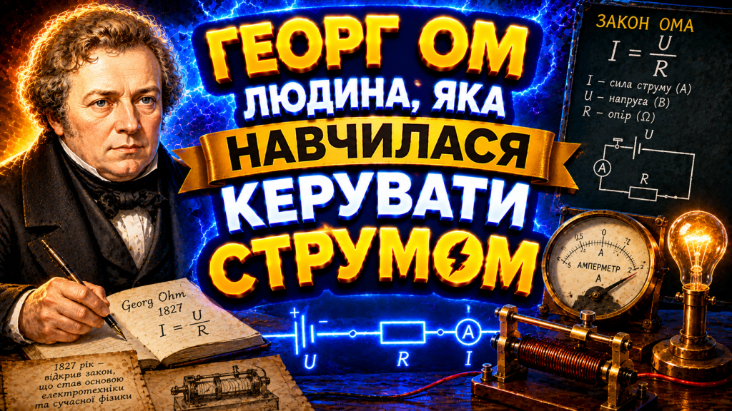 Георг Ом — людина, яка навчилася розраховувати струм