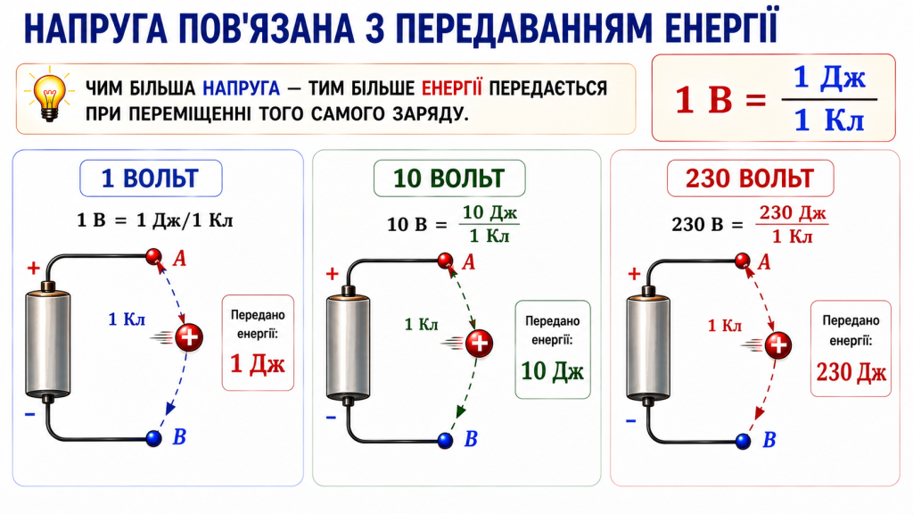 Що таке 1 Вольт