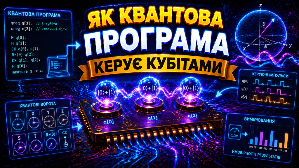 Як квантова програма перетворюється на фізичні сигнали?