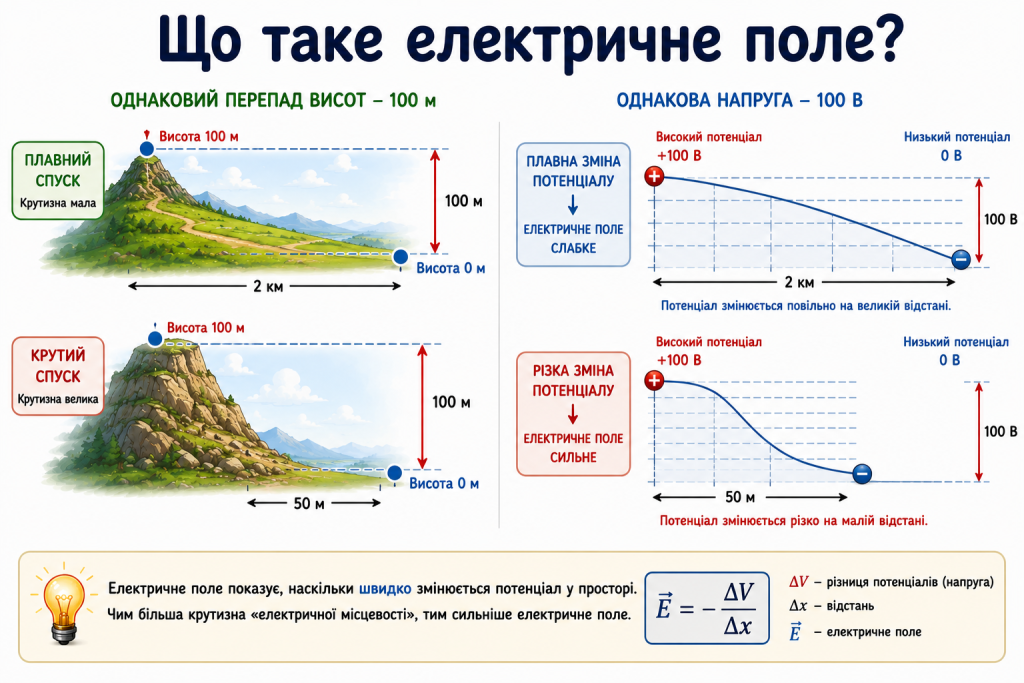 що таке електричне поле