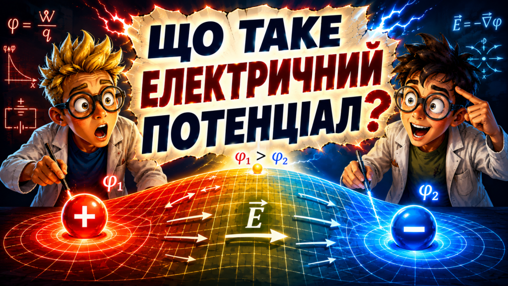 Що таке електричний потенціал і чому важлива саме його різниця?