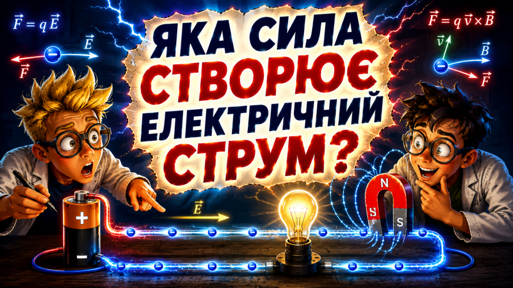 ⚡ Як напруга змушує електрони рухатися?
