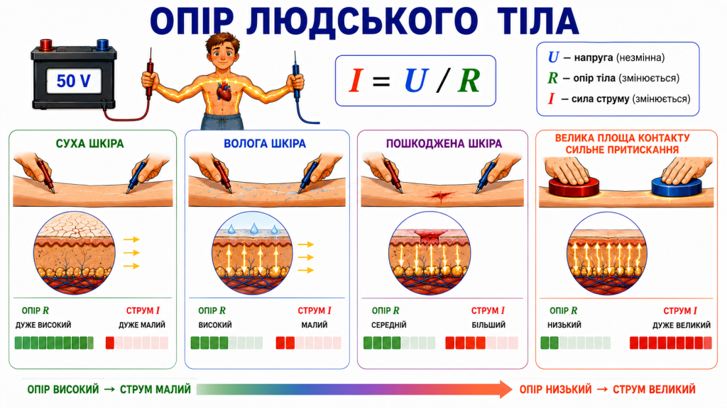 Опір тіла людини