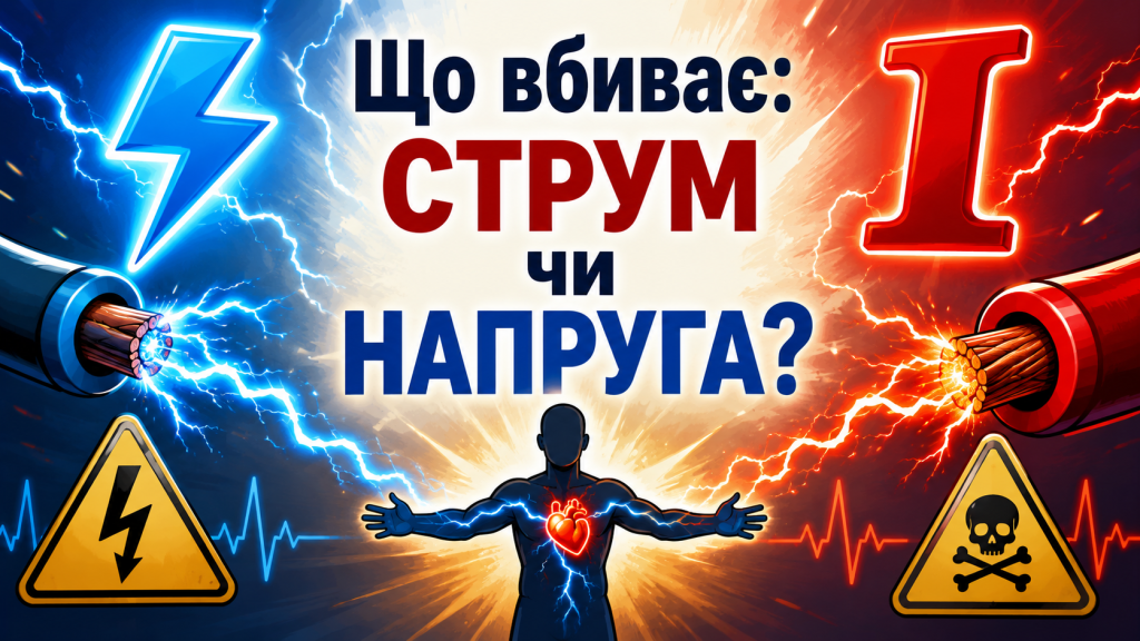 Що насправді вбиває — струм чи напруга?