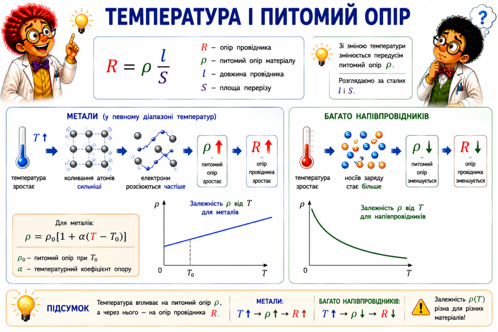 Температура і електричний опір