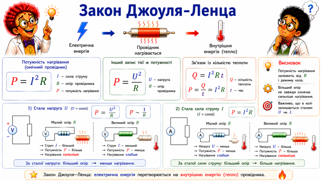 Закон Джоуля-Ленца