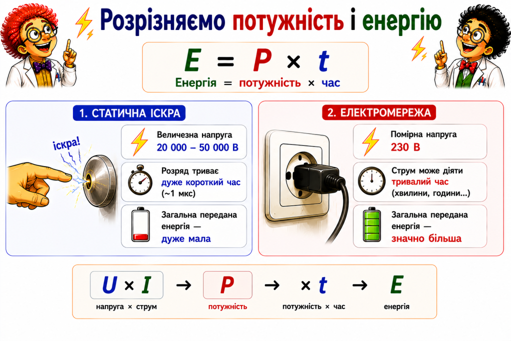 Потужність і енергія - у чому відмінність