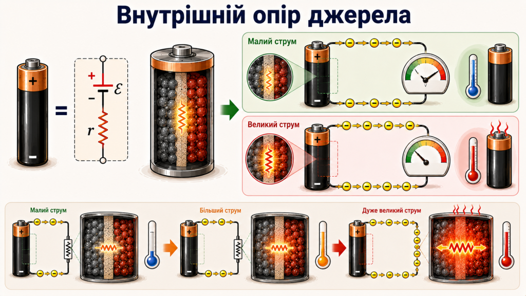 Внутрішній опір джерела живлення