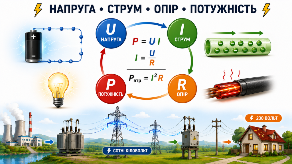 Складові енергосистеми