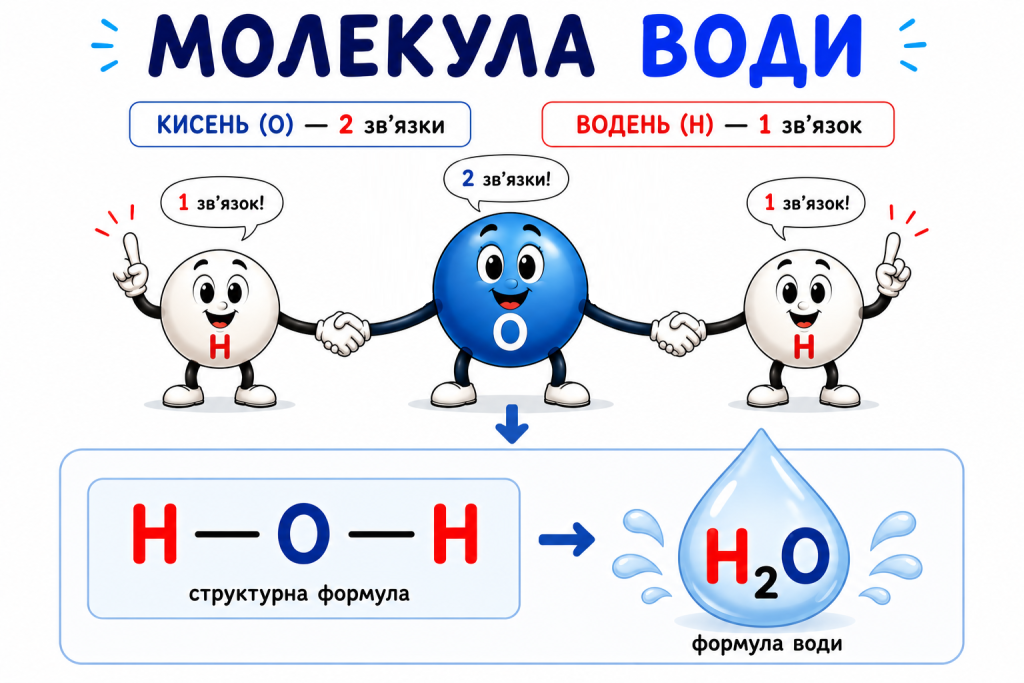 молекула води