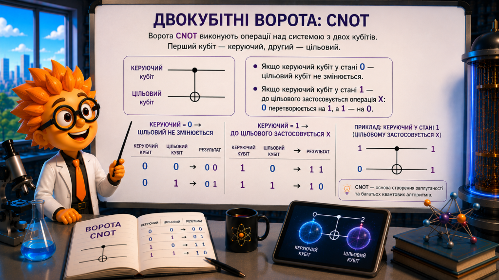 Квантові ворота CNOT