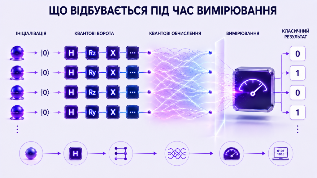 Вимірювання кубітів