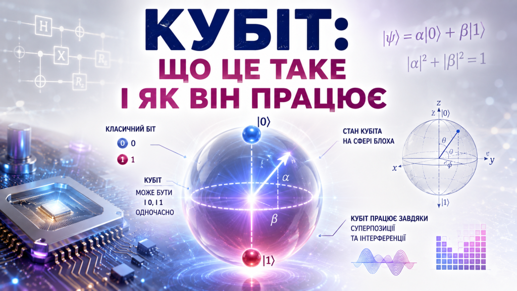 Кубіт: що це таке і як він працює