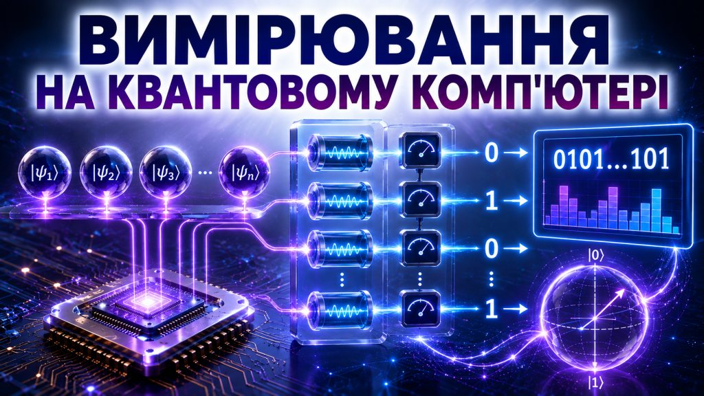 ⚛️ Вимірювання результату на квантовому комп’ютері