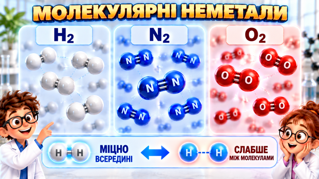 молекулярні неметали